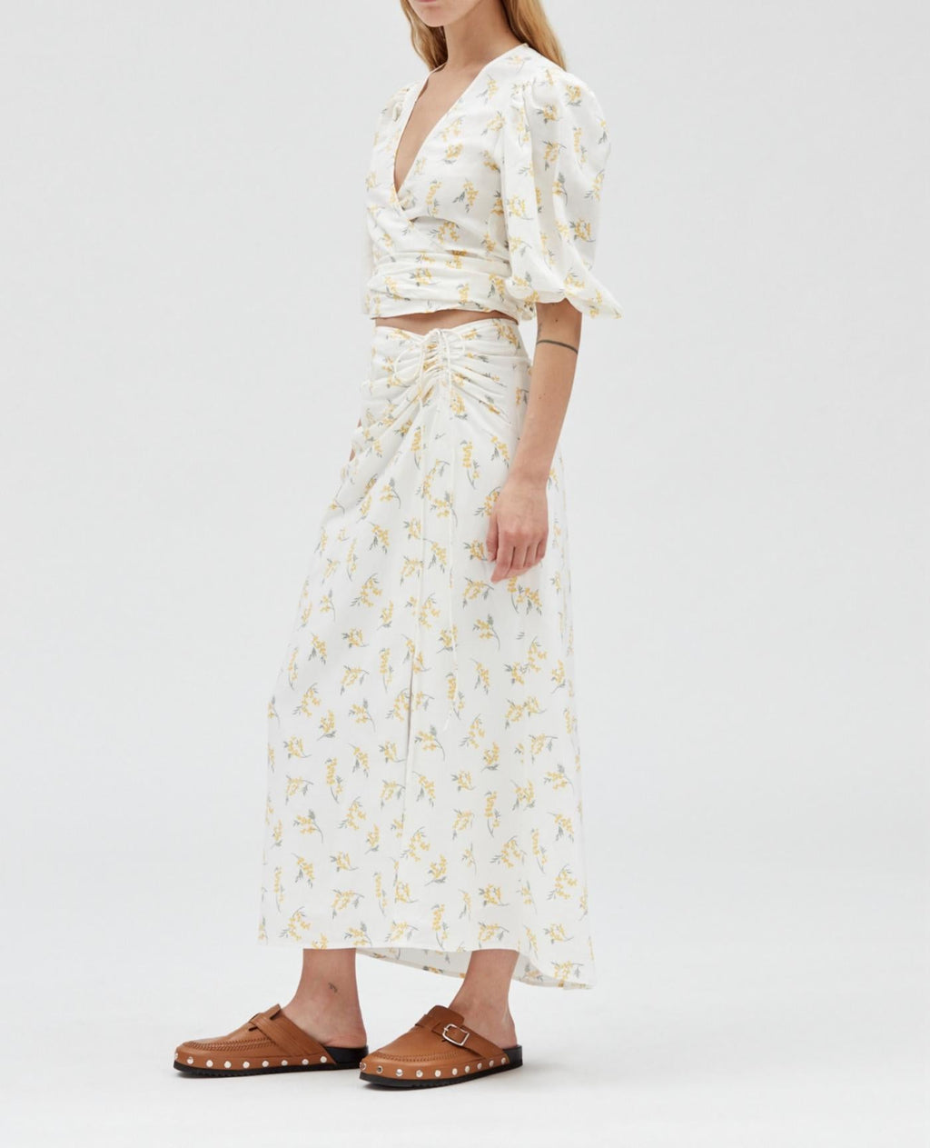 Falda C&T - Sapinmimosa - Estampado ligero