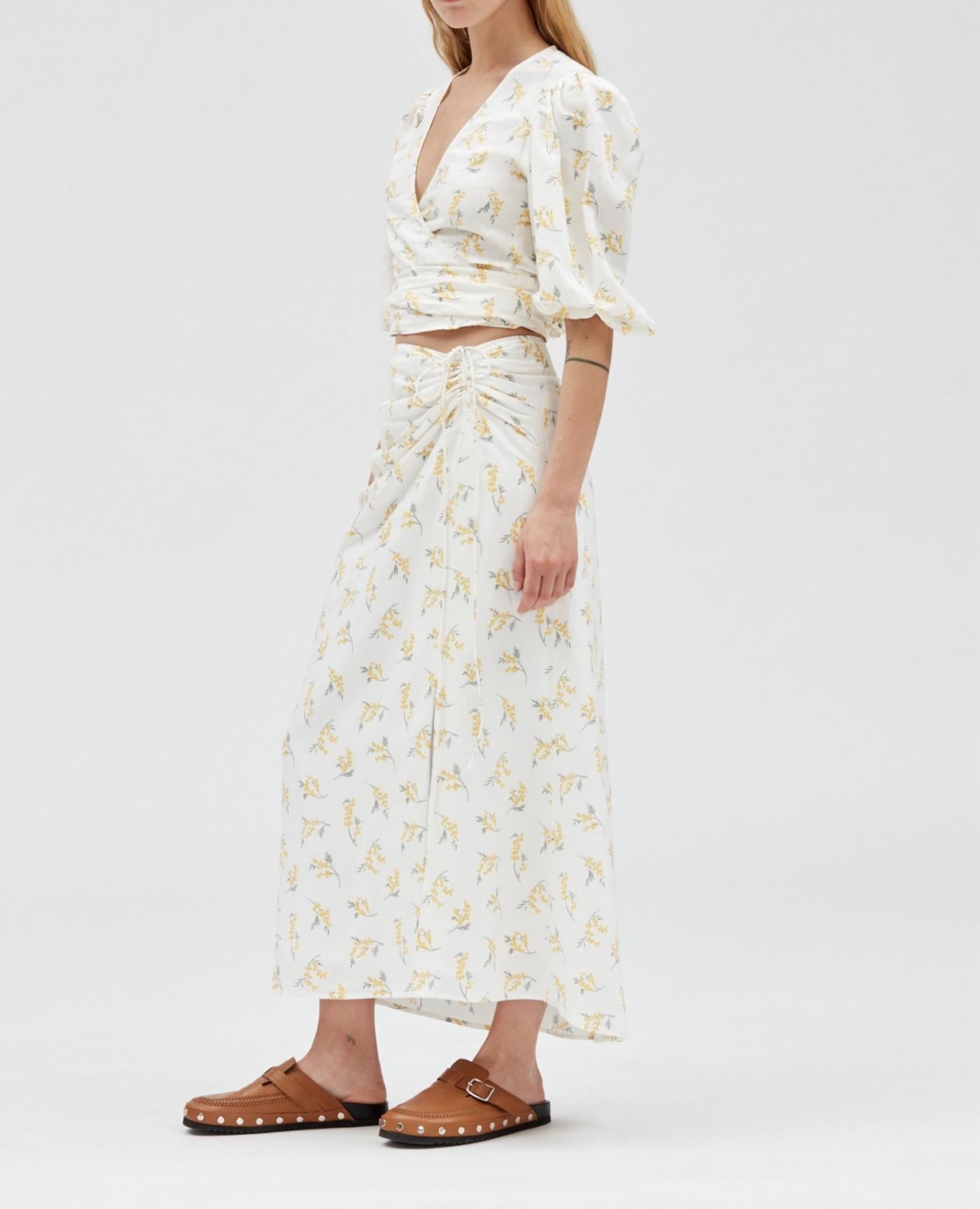 Falda C&T - Sapinmimosa - Estampado ligero