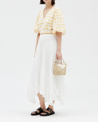 Claudie Pierlot - C&T Skirt - Selode Cotton - Ecru