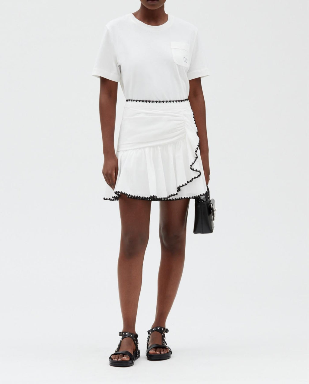 Claudie Pierlot - Jupe C&T - Sister Brodee - Ecru