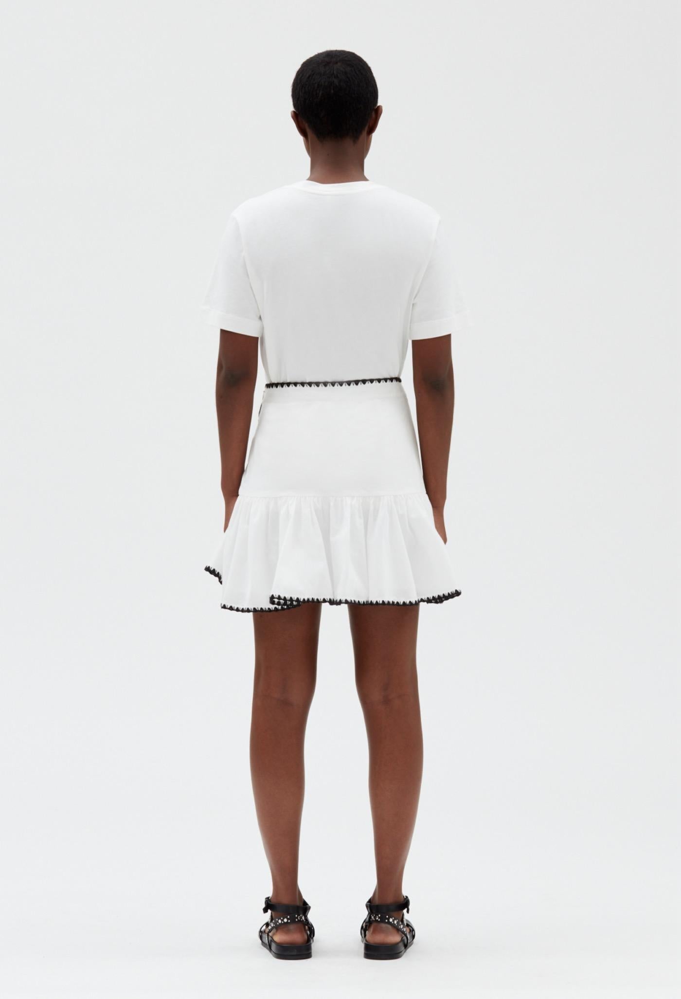 Claudie Pierlot - Jupe C&T - Sister Brodee - Ecru