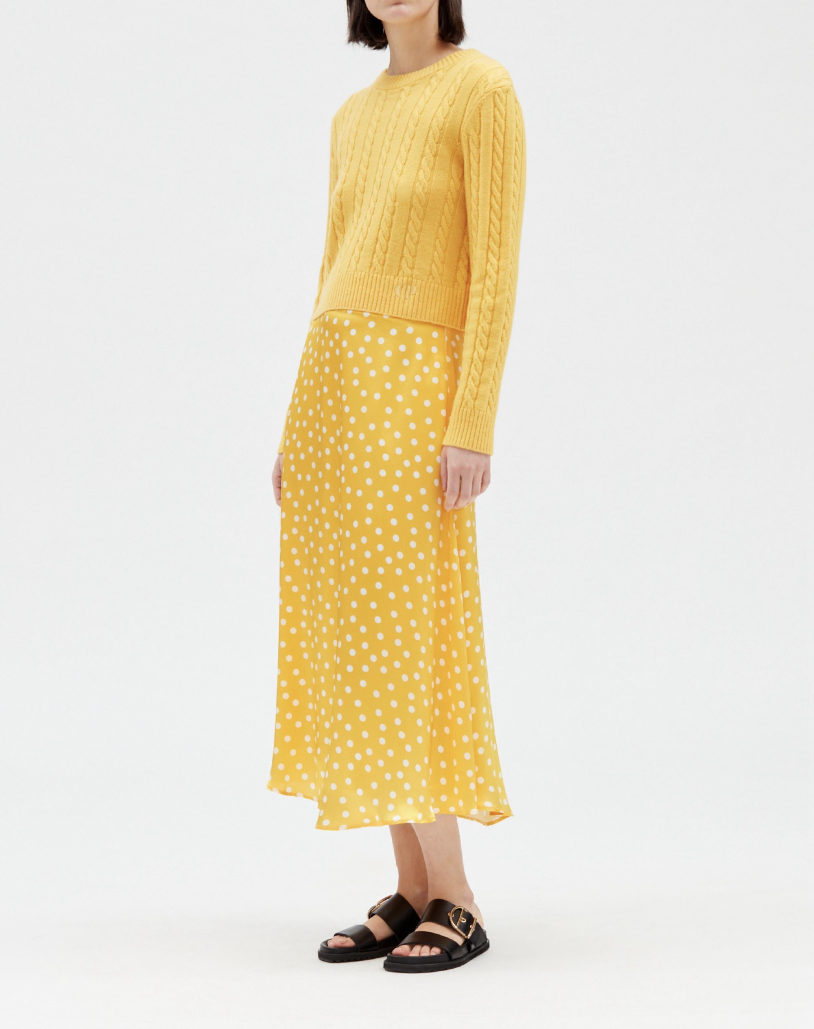 C&T Skirt - Sapino Polka Dots - Light Print