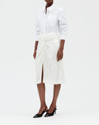Claudie Pierlot - Jupe C&T - Sixtine Bis - Blanc
