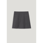 Jupe Courte Gris Chiné