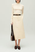 Claudie Pierlot - Falda C&T - Shani - Beige Claro