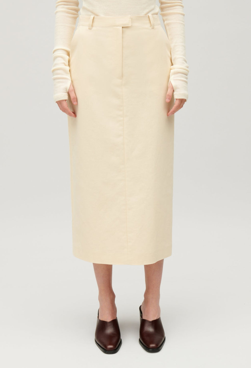 Claudie Pierlot - Falda C&T - Shani - Beige Claro