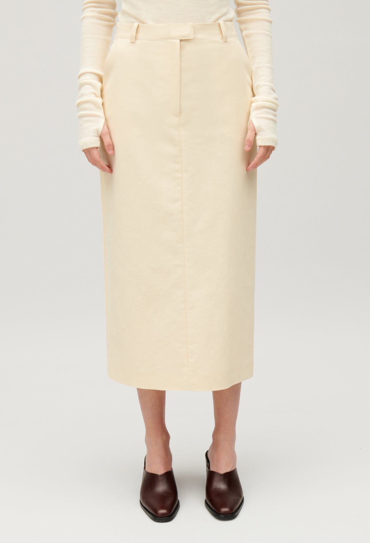 Claudie Pierlot - Falda C&T - Shani - Beige Claro