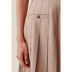 Pleated Mini Skirt
