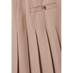 Pleated Mini Skirt