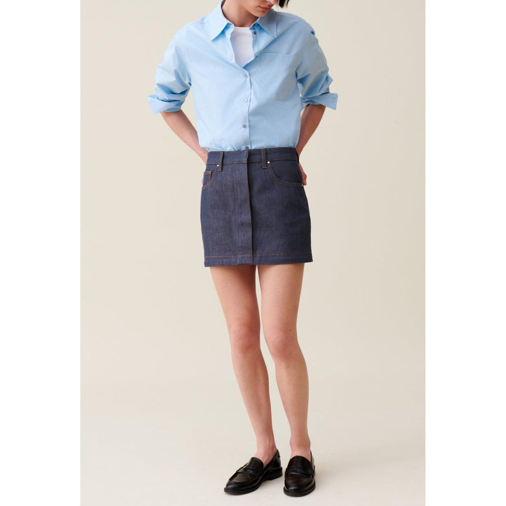Jupe Denim Zippée Modulable
