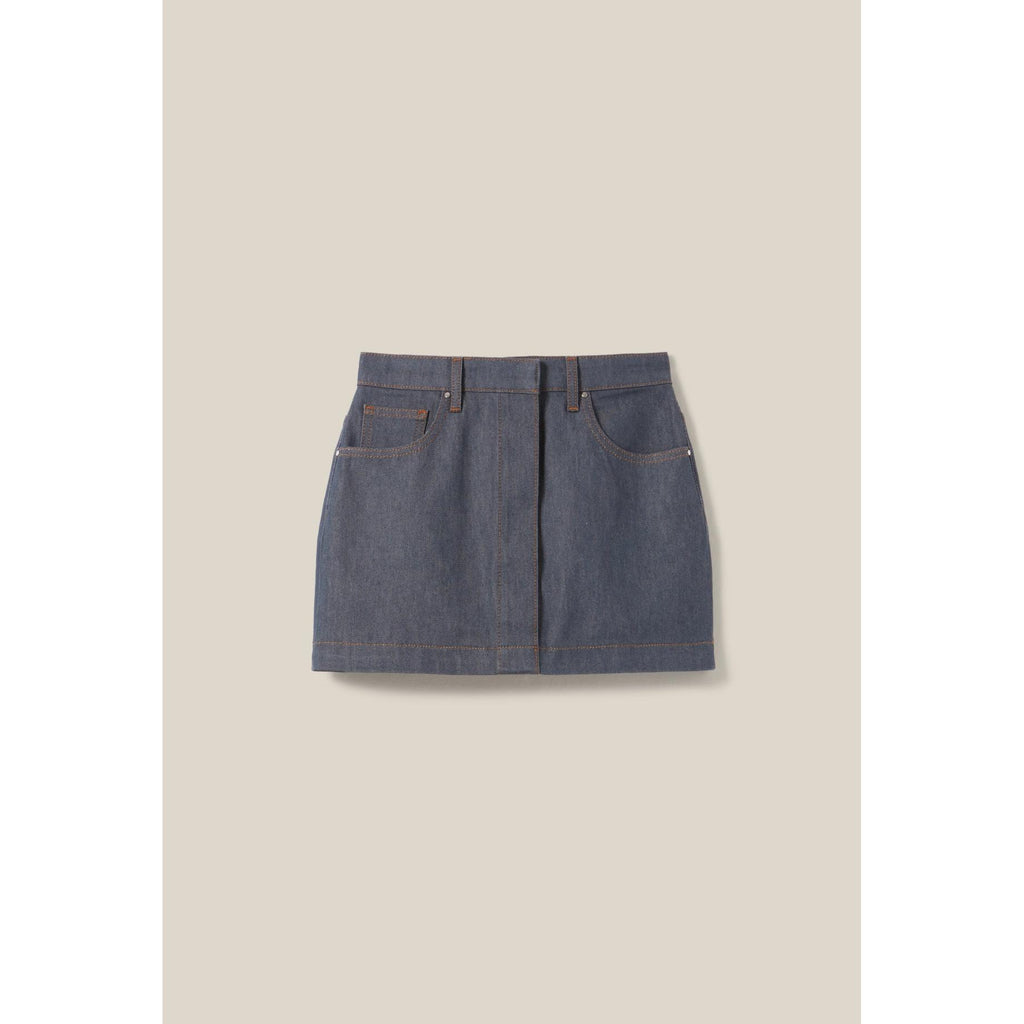 Jupe Denim Zippée Modulable