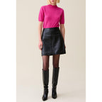 Claudie Pierlot - Falda corta de cuero