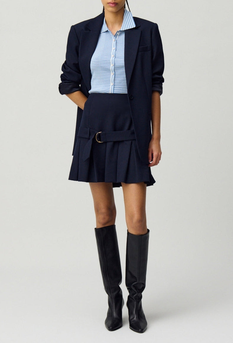Sima Navy Skirt