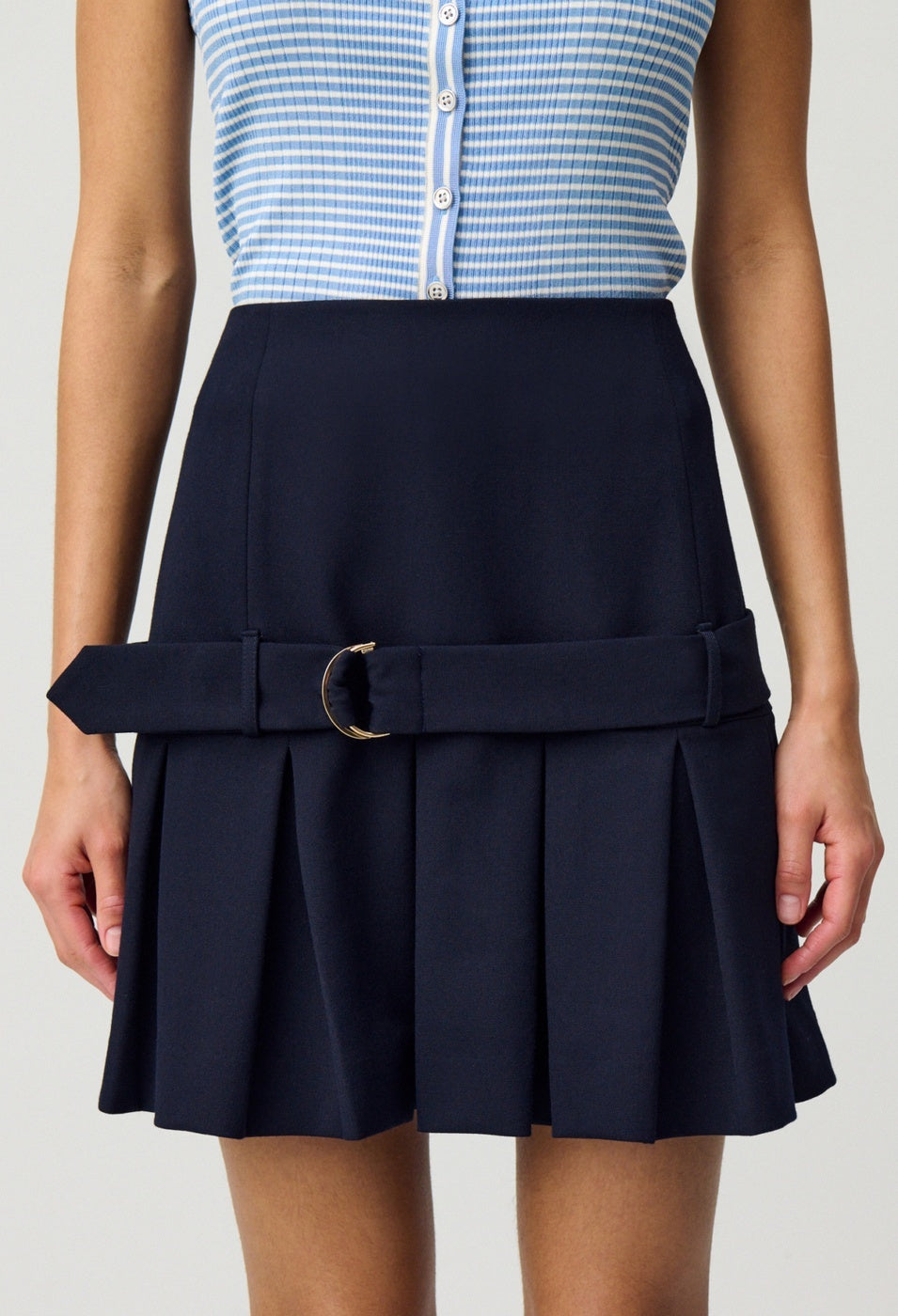 Sima Navy Skirt