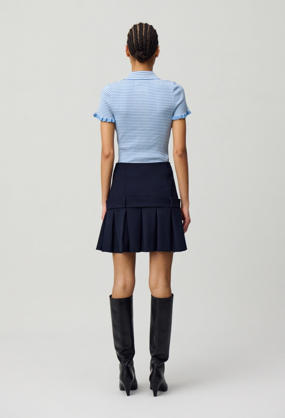 Sima Navy Skirt
