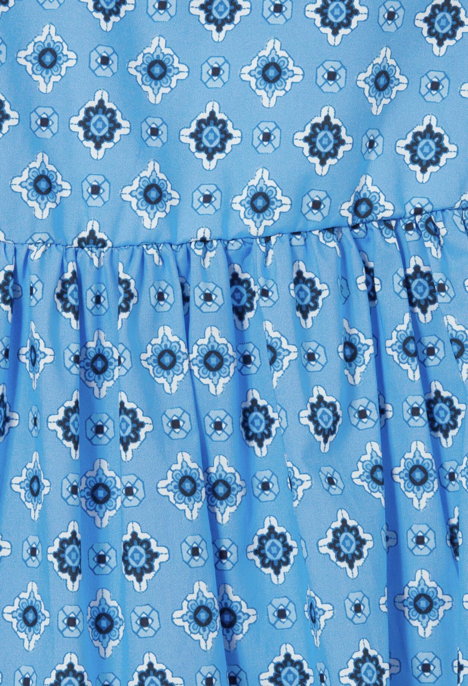 Sunebis Print Dark Blue Skirt