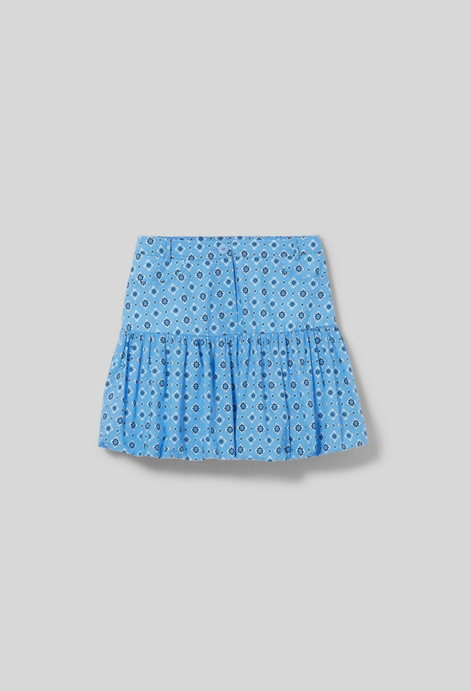 Sunebis Print Dark Blue Skirt