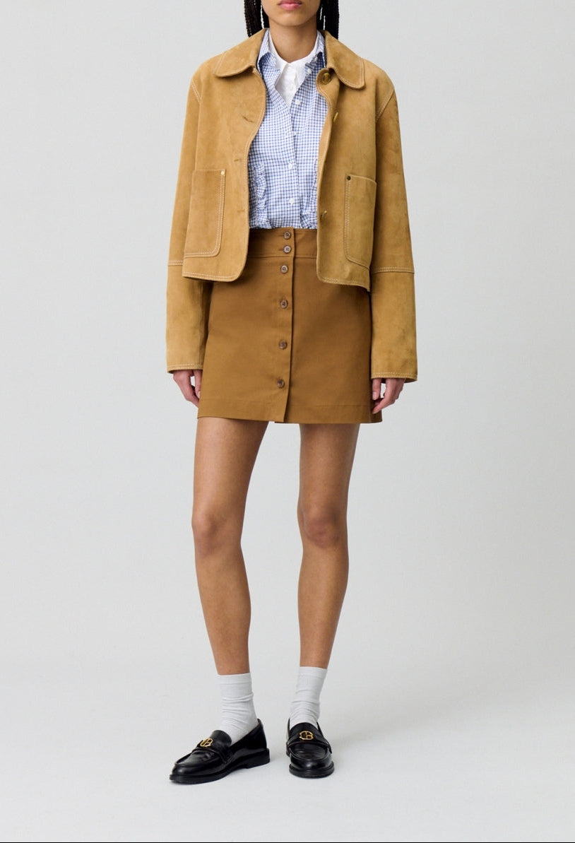 Salma Tobacco Skirt