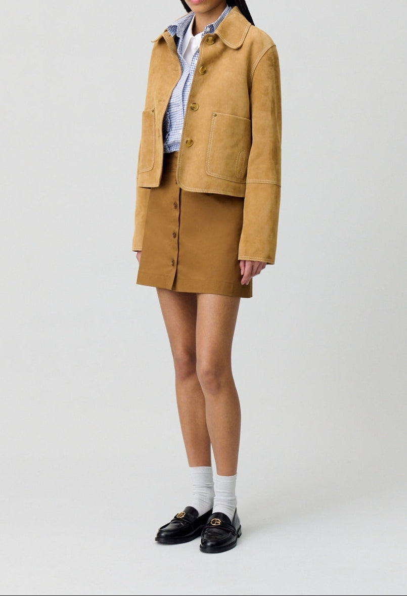 Salma Tobacco Skirt