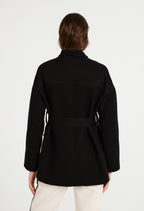 Claudie Pierlot - Abrigo - Gerome - Negro