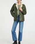 Claudie Pierlot - Piel de oveja - Fenda - Caqui