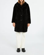 Claudie Pierlot - Fausse Fourrure - Frida - Noir