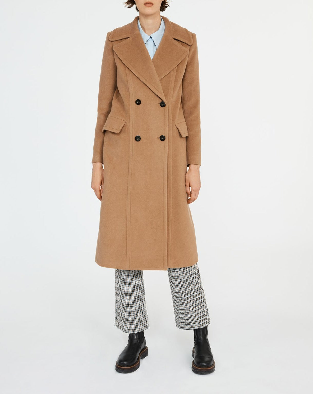 Claudie Pierlot - Manteau - Ganesha - Camel