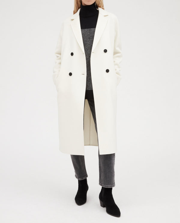 Claudie Pierlot - Coat - Galant Bis - Ecru
