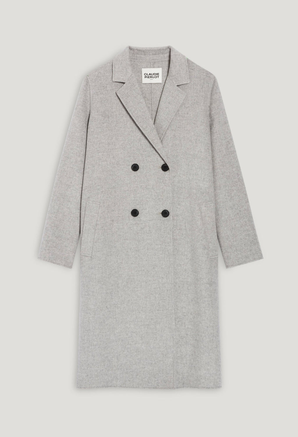 Claudie Pierlot - Abrigo - Galan Ter - Gris
