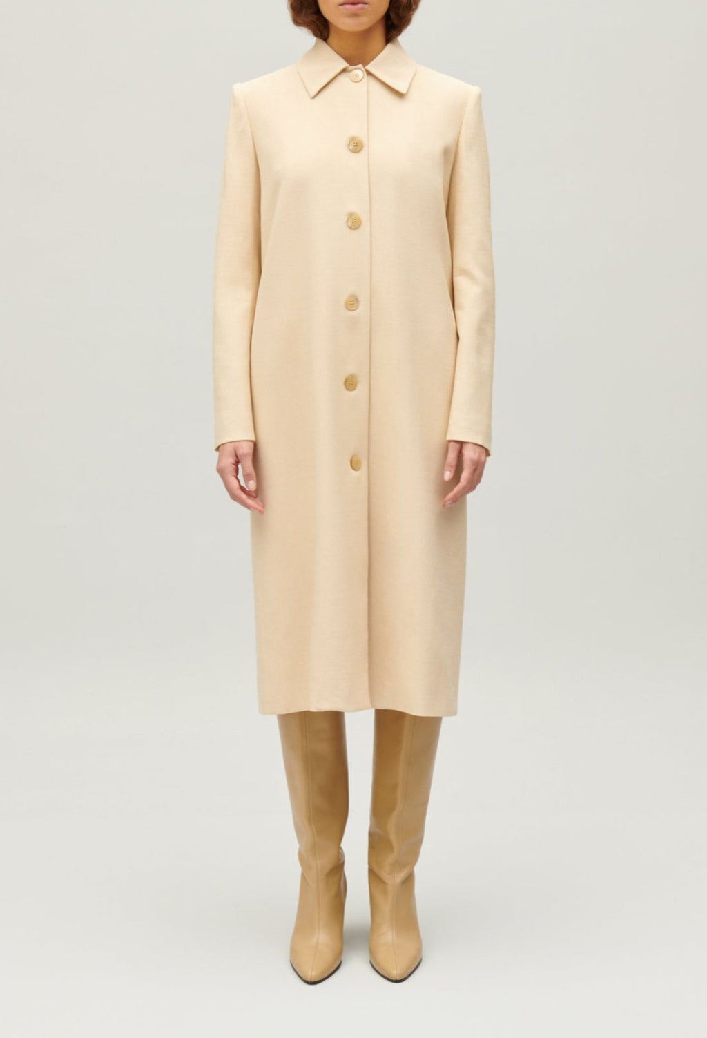 Claudie Pierlot - Manteau - Gardenia - Beige