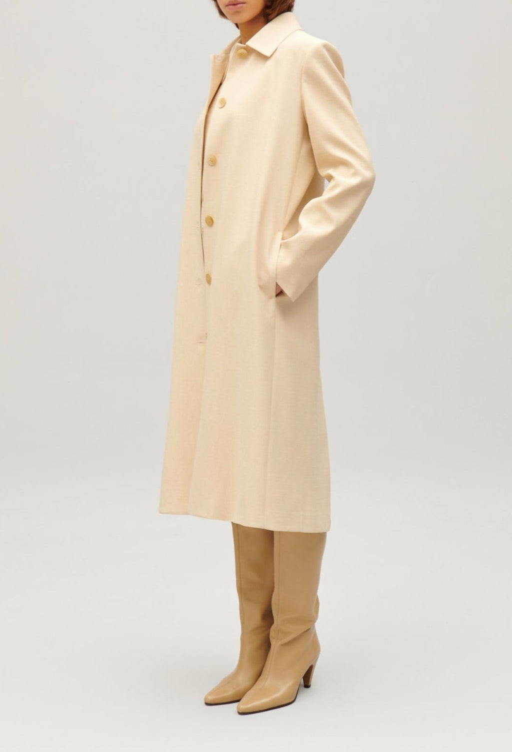 Claudie Pierlot - Manteau - Gardenia - Beige