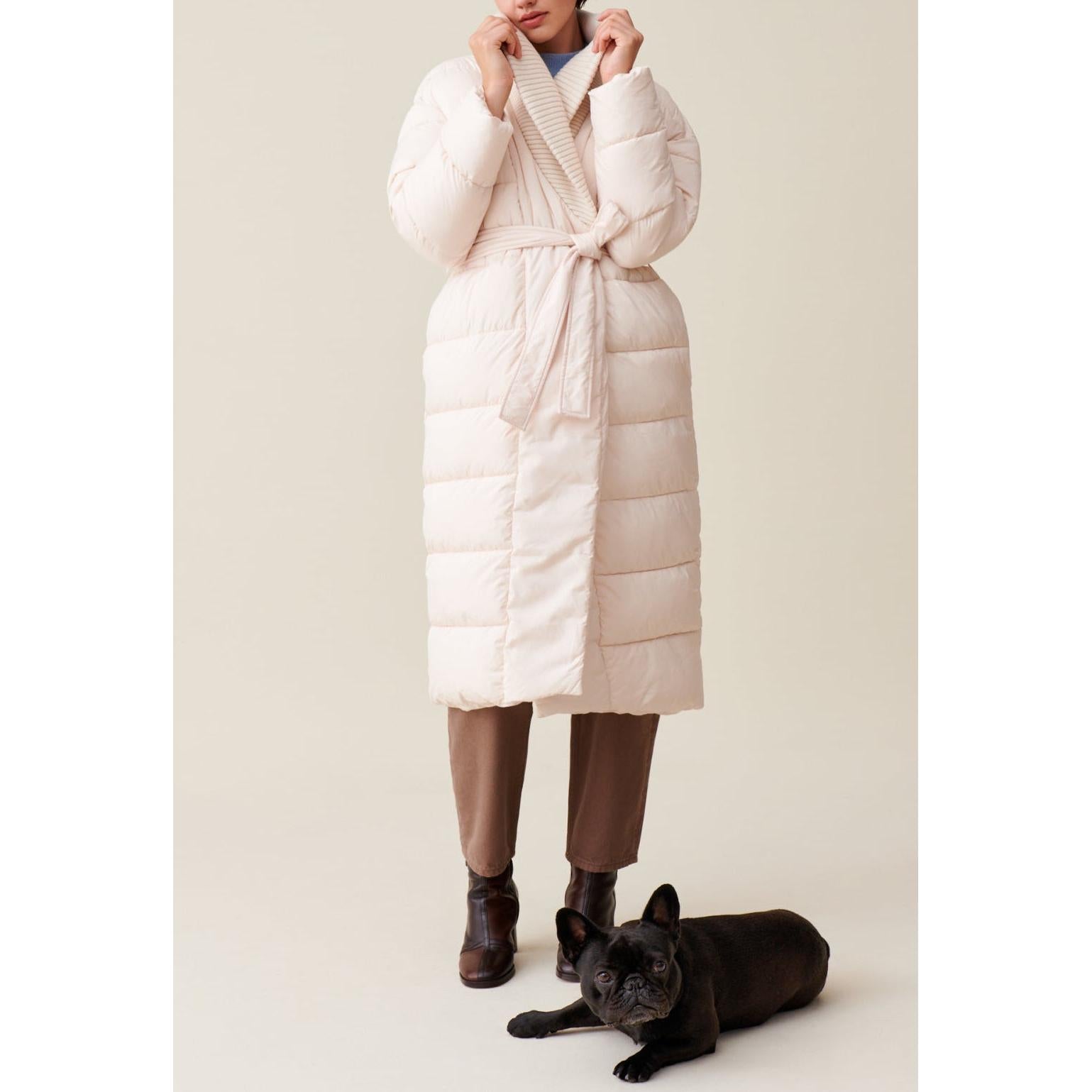 Plumífero Largo Cuello Chal