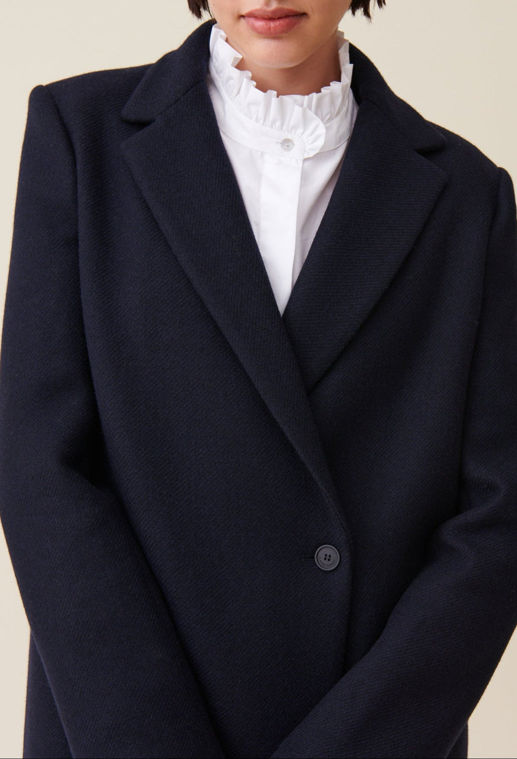 Claudie Pierlot - Manteau Mi-Long Tailleur