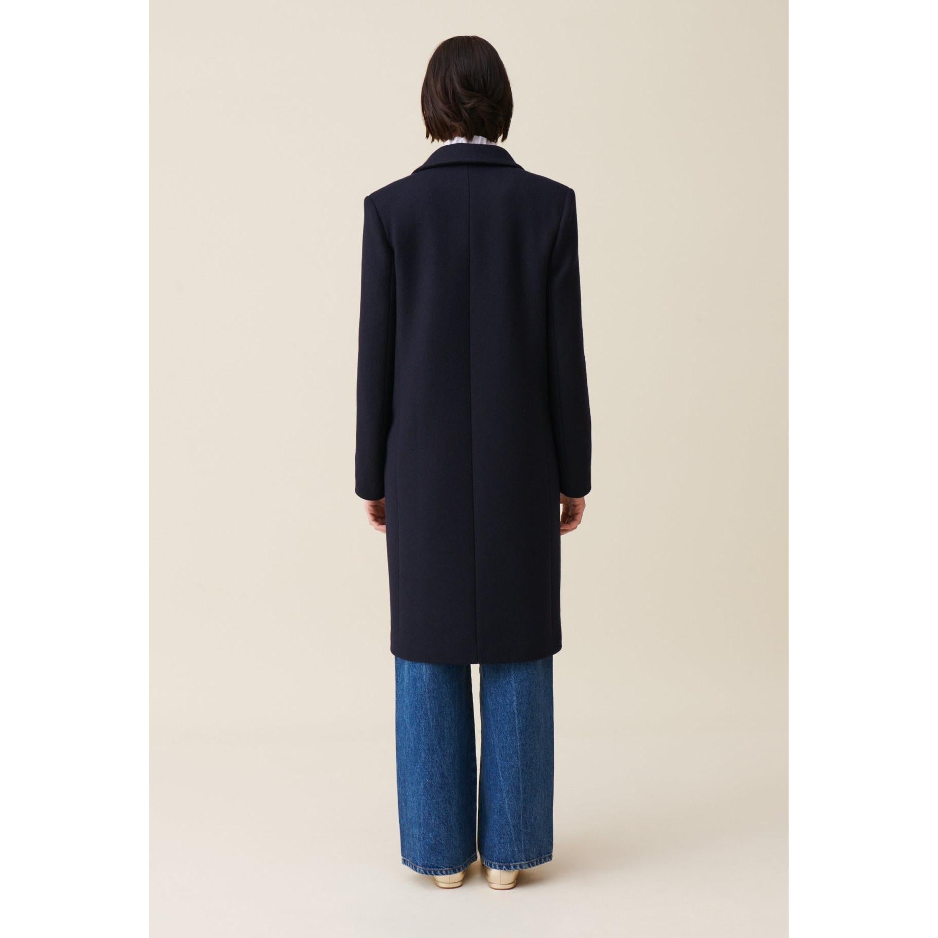 Claudie Pierlot - Manteau Mi-Long Tailleur