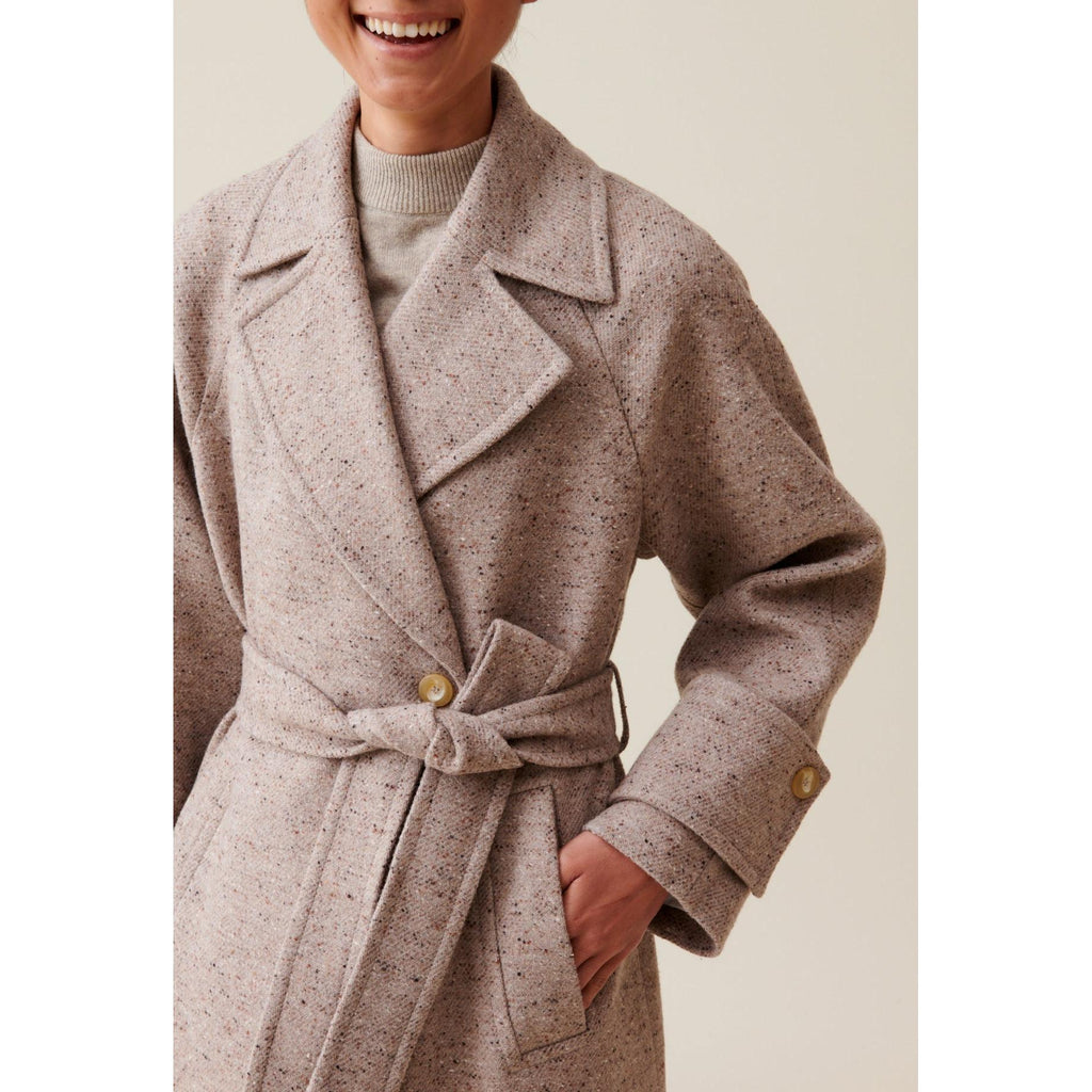 Claudie Pierlot - Manteau Esprit Trench 7/8Ème