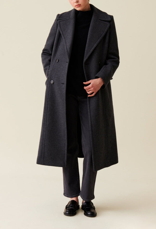 Claudie Pierlot - Coat - Ganesha Bis - Anthracite Grey