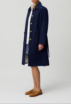 Georgia Navy Coat