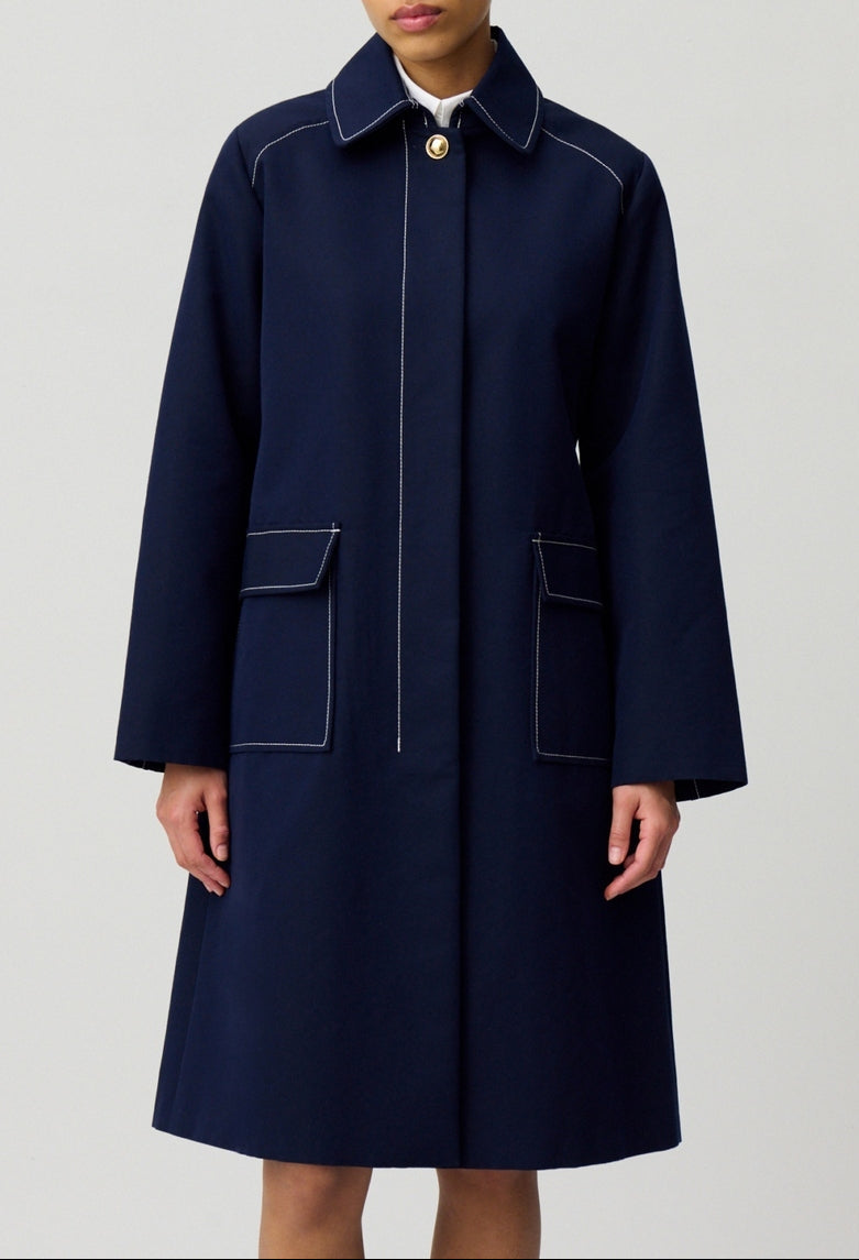 Georgia Navy Coat