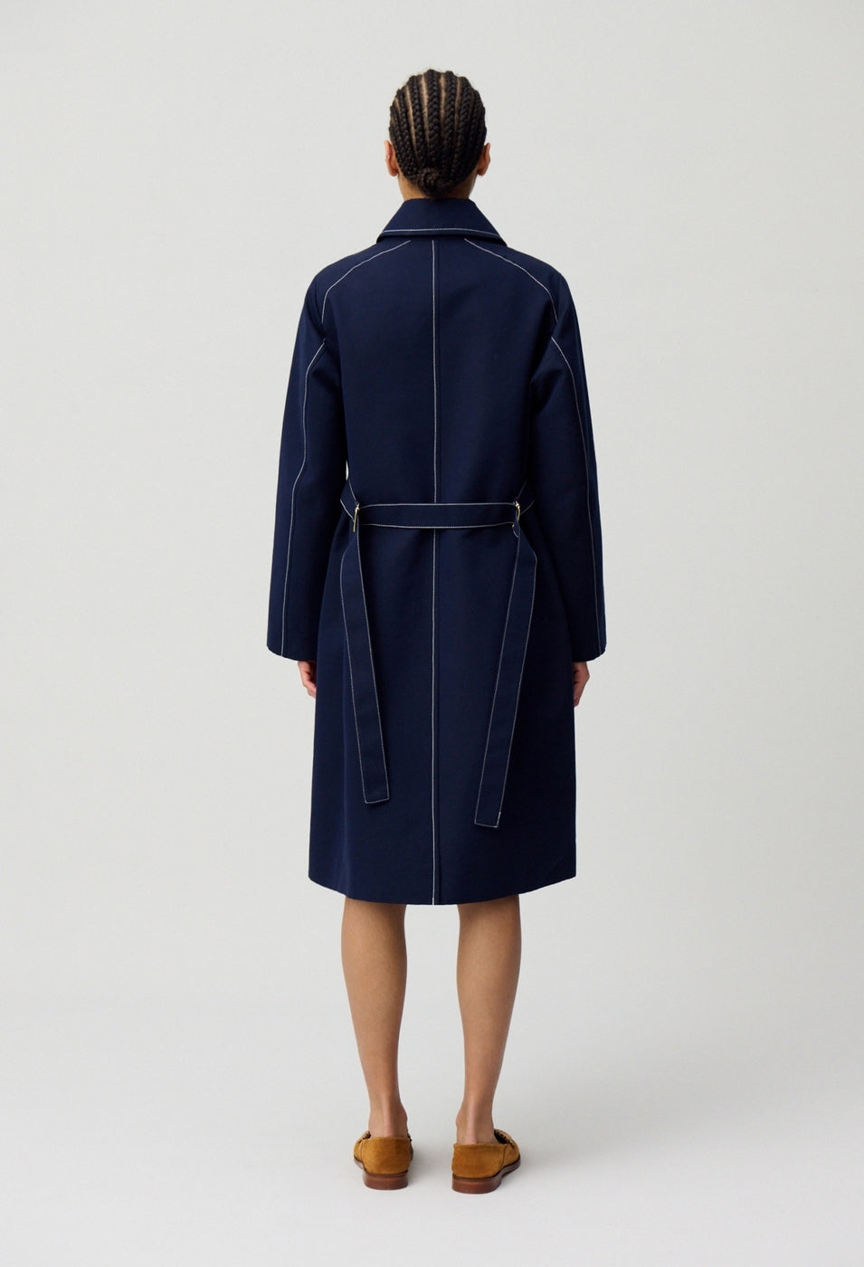 Georgia Navy Coat