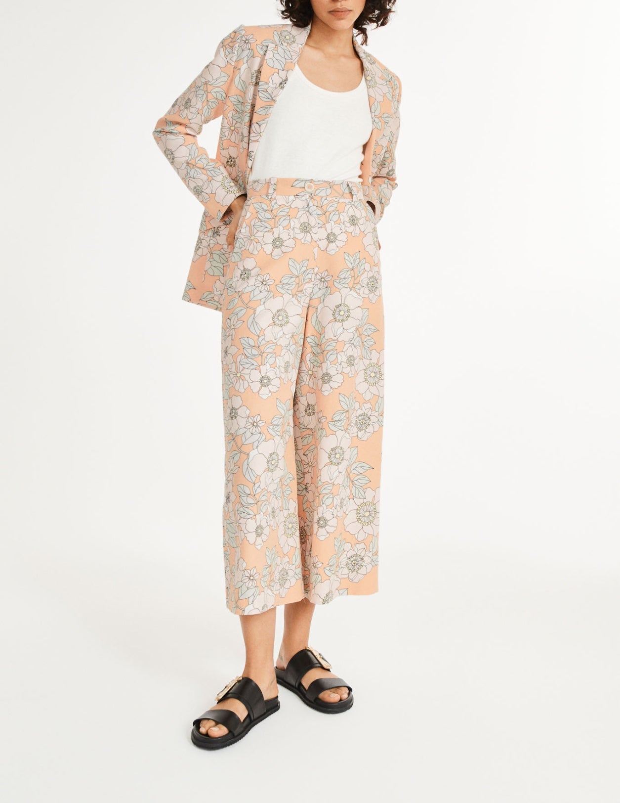 Claudie Pierlot - Pantalón Piano - Estampado Claro
