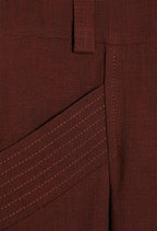 Claudie Pierlot - Pantalon - Papaux - Marqueterie