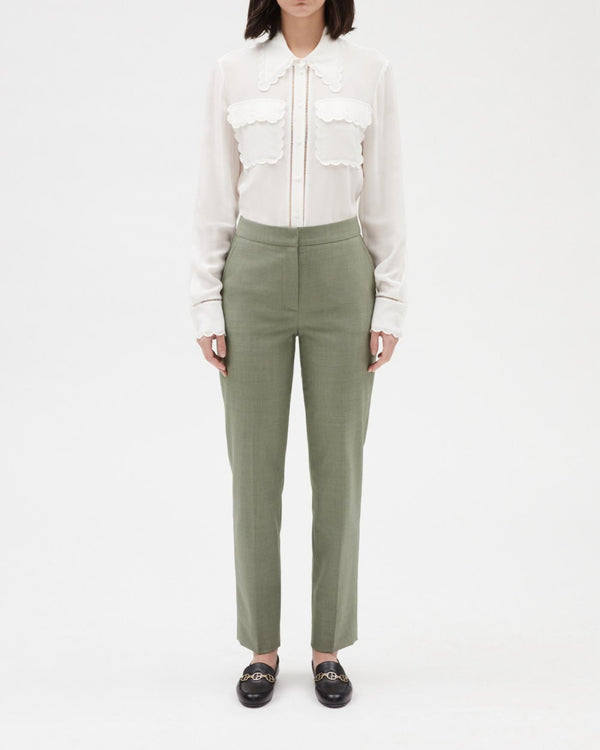 Claudie Pierlot - Pantalon - Parfum - Lichen