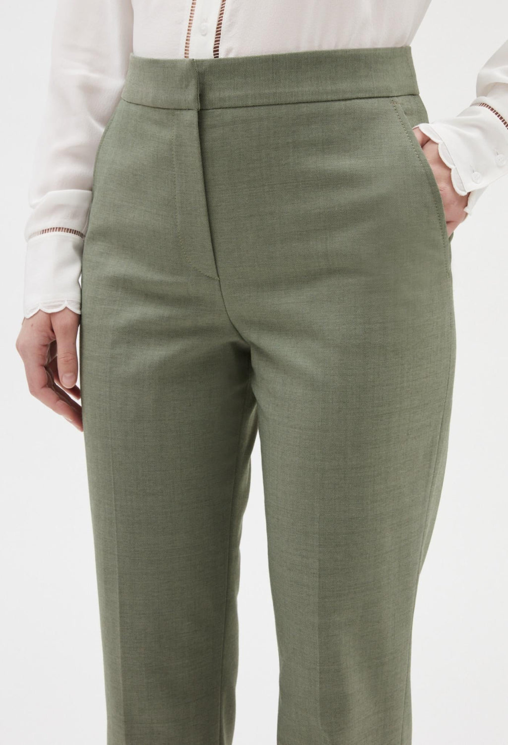 Claudie Pierlot - Pantalon - Parfum - Lichen
