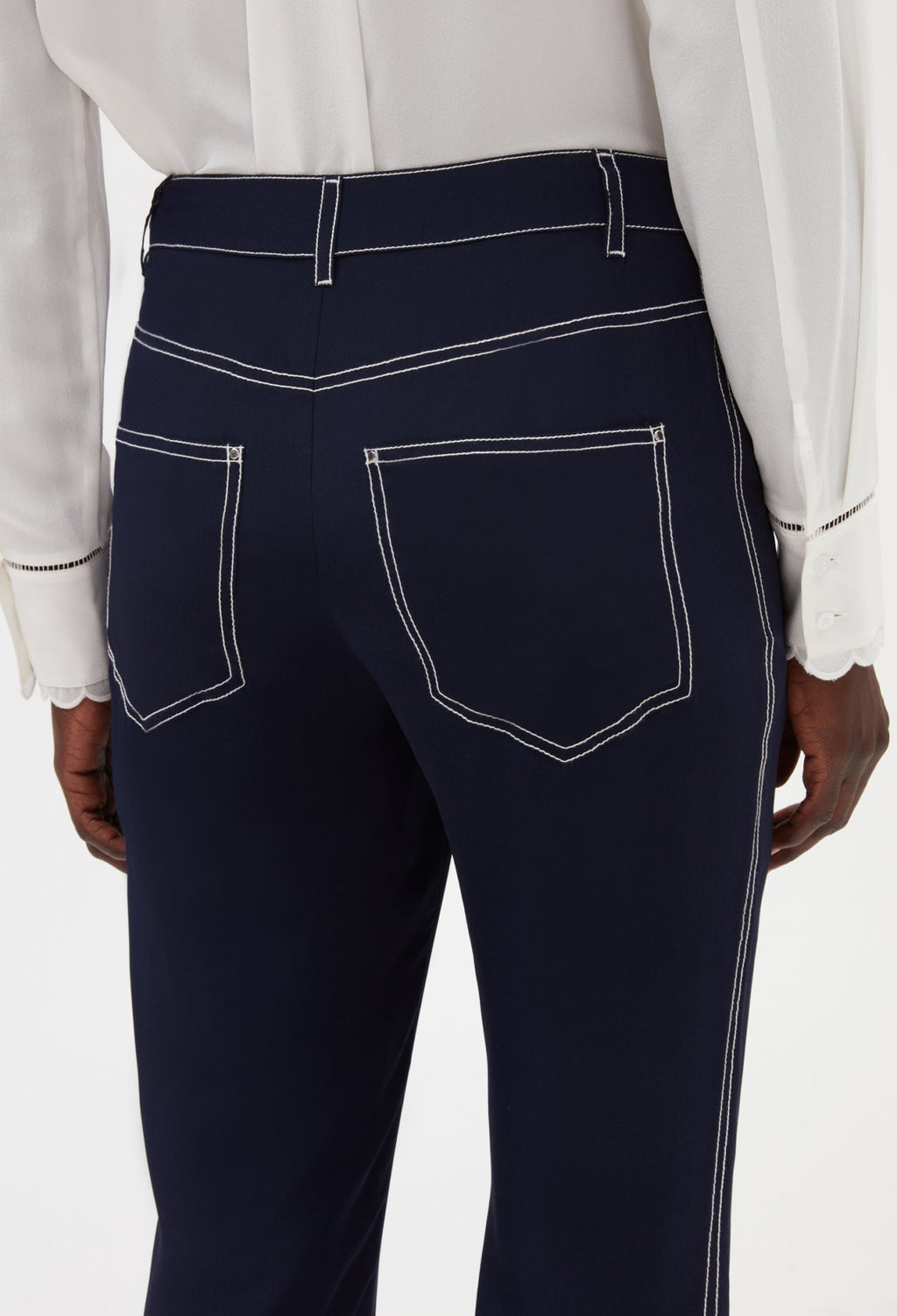 Claudie Pierlot - Pantalon - Palinosoielong - Encre