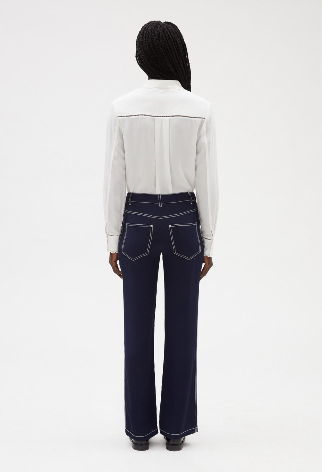 Claudie Pierlot - Pantalon - Palinosoiecourt - Encre