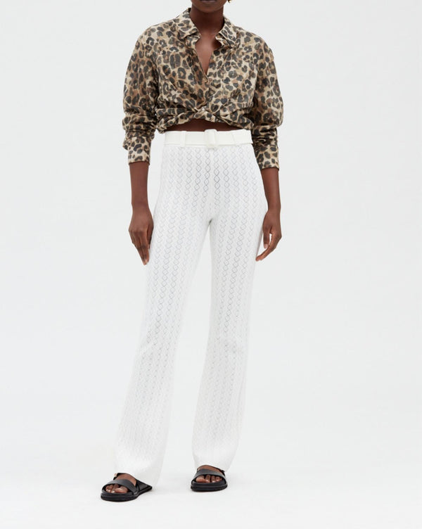 Claudie Pierlot - Pantalón - Maliba - Crudo