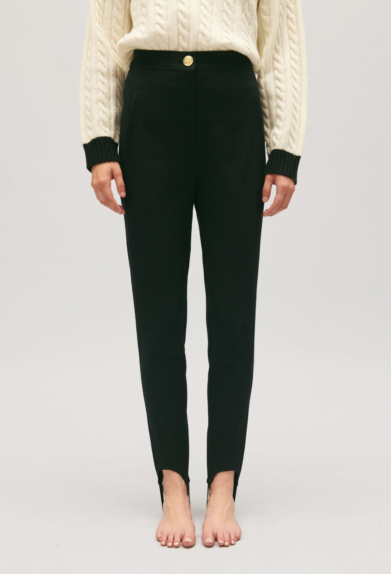 Claudie Pierlot - Pantalon - Paon - Noir