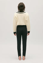 Claudie Pierlot - Pantalon - Paon - Noir