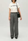 Claudie Pierlot - Pantalon - Palme - Gris Clair