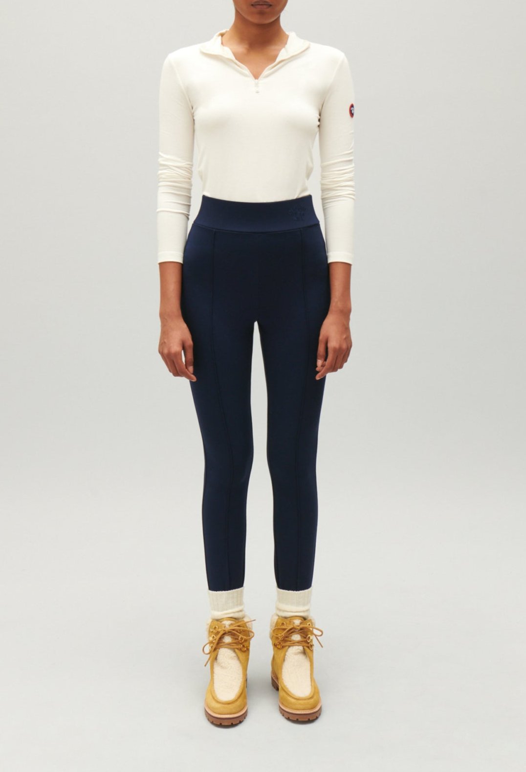 Claudie Pierlot - Legging - Truffe - Marine Profond